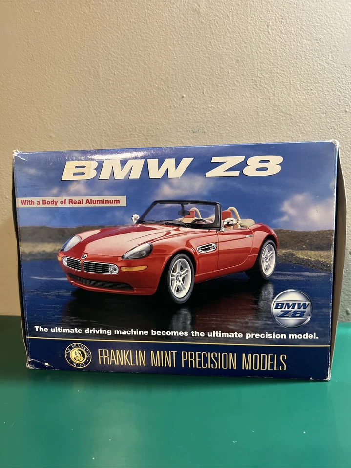 Franklin Como Nuevo BMW Z8 Roadster Diecast 1:24 Caja Original y Accesorios Foto 1 de 4