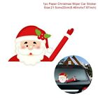 New Year Window Wiper Sticker Christmas Funny Waving Arm Rear Windshield Decals