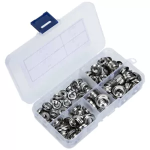 180 Pcs Stainless Steel Screw Washer Countersunk Finishing Washers Kit - Picture 1 of 12