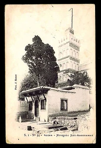 FRANCIA - ARGEL - MOSQUEE SIDI-ABERMAN TARJETA POSTAL USADA - S.1 Nº 34 (ESP#4099) - Imagen 1 de 2