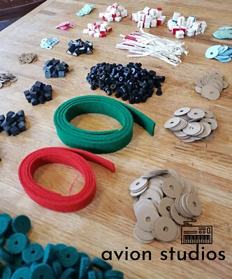 Fender Rhodes - Kit completo de piezas de restauración de acción - 73 llaves - Imagen 1 de 4