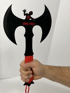Zombie Killer Full Tang Double Headed Throwing Axe Stainless Steel Black/Red