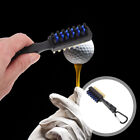 Dual-action Tool Sharpener & Brush Cleaner w/ Carabiner & Retractable Line