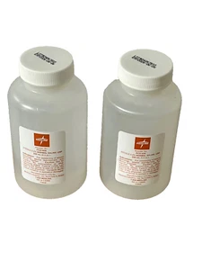(2er-Pack) Medline steril 0,9 % normale Kochsalzlösung USP 250 ml 8,5 oz versiegelt 06/26 NEU - Bild 1 von 8