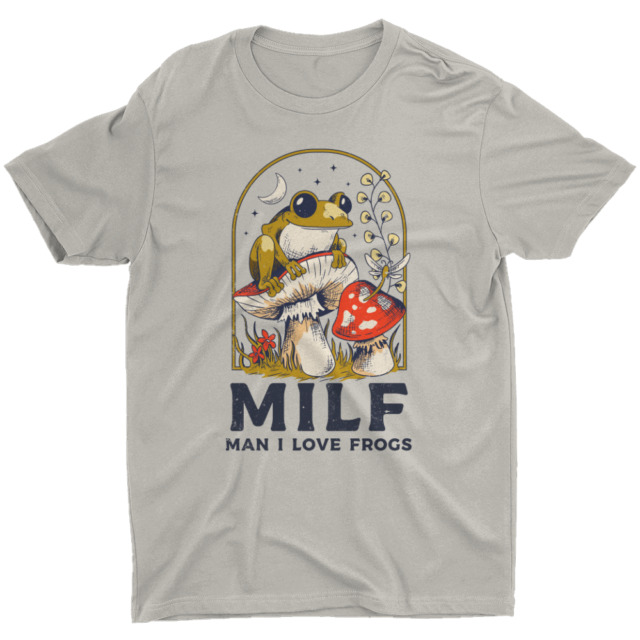 MILF - Man I Love Floppa - Big Floppa Funny Meme Design - Milf Man