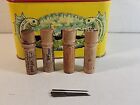 Vintage Boye Sewing Machine Wooden Tubes W/ 5 Needles