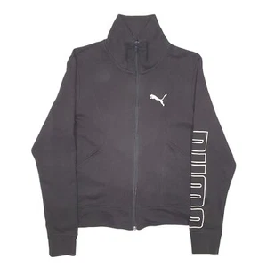 PUMA Full Zip Track Top Active Running Workout Gym Jumper Sweatshirt Womens M - Picture 1 of 8