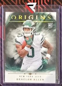 Braelon Allen 2024 Panini Origins Rookie Card RC #101 New York Jets - Bild 1 von 2