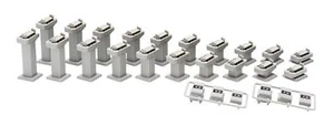 TOMIX N gauge PC slope pier P1-P10 10 Pieces 2 sets - Picture 1 of 3