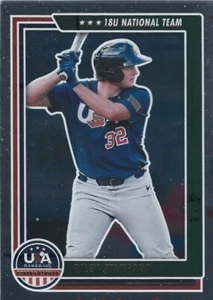 2022 Panini USA Baseball Stars & Stripes Riley Stanford  #49 rookie Card RC Foil - Picture 1 of 2