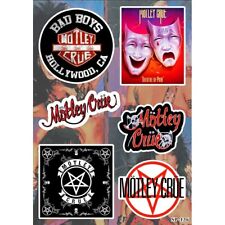 Motley Crue Sticker Pack | Mötley Crüe Bad Boys Theatre Of Pain Shout At Devil