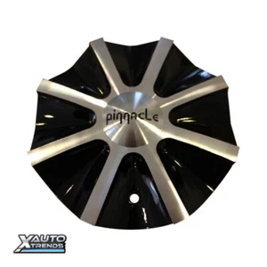 Pinnacle P52 Spider Black Machine Metal Wheel RIm Center Cap 123S160-M  - Picture 1 of 1