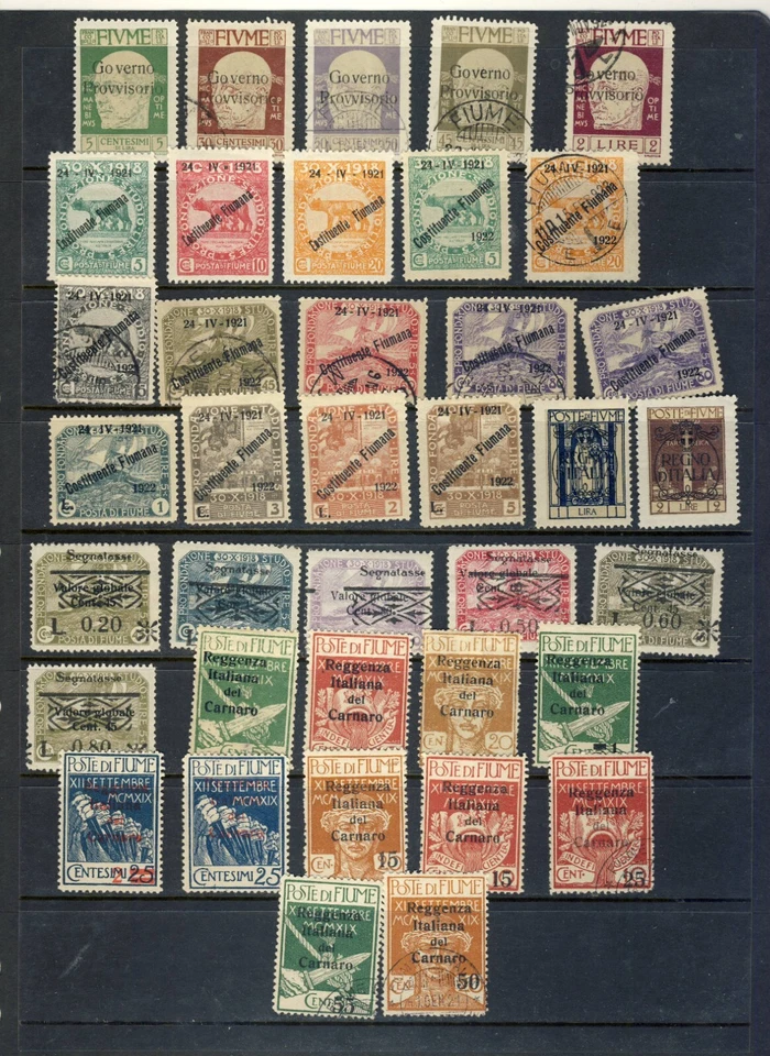 Fiume Mint and Used Lot - Image 1 of 1