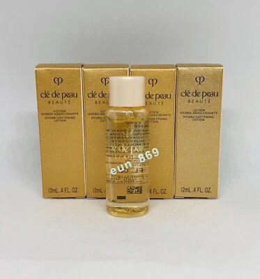 4 x Cle de Peau Beaute CPB Loción Hidro Suavizante 0.4oz / 12ml Cada Total 48ml N Foto 1 de 3