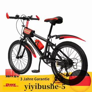 20 Zoll Fahrrad 7Gang Kinderfahrrad Jungenrad MTB Mountainbike Bike Kinderrad - Bild 1 von 16