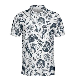 Game Over V2 Polo Shirt - Picture 1 of 5