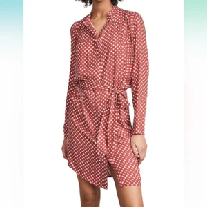 Joie | Myune Women’s Dress Size XS Button Front Shirt Ditsy Print dolman sleeves - Picture 1 of 12