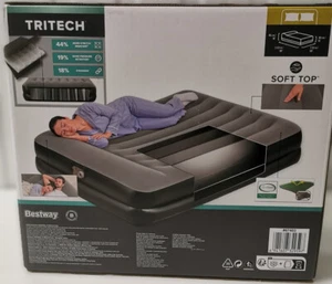 Bestway Gästebett Doppel-Luftbett Aeroluxe integrierte Pumpe neu - Bild 1 von 1