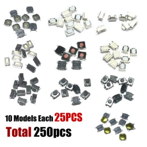 250X Car Remote Control Tablet Actile Push Button Switch Keys Touch Micro switch - Picture 1 of 12