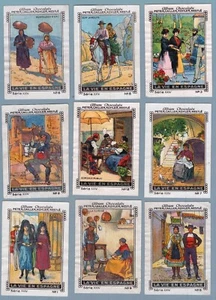 TC0102 Trade Cards: Chocolats Peter, Nestlè - Serie 24 La Vie en Espagne 9/12 - Bild 1 von 1