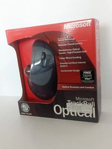 SEALED Microsoft Trackball Optical Mouse D67-00001 - Picture 1 of 9