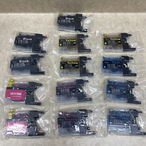 LOT (13) Ink Cartridges #B-LC12/40/71/73/75 B-LC400/1220/1240BK Y M C B - Picture 1 of 7