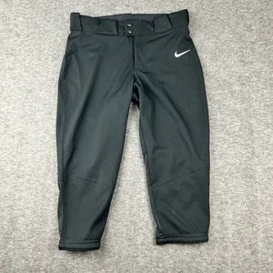 Nike Dri-Fit Pantaloni Softball Donna Small Nero AV6642-010 Atletici Nuovi - Foto 1 di 8