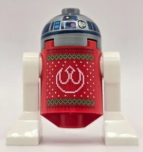 LEGO Star Wars 75340 R2-D2 Holiday Sweater Minifigure Minifig sw1241 Used - Picture 1 of 2