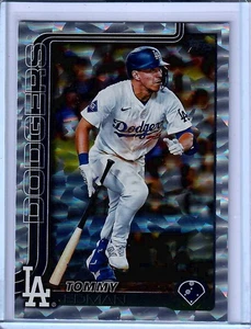 2025 Topps #214 Tommy Edman Silver Crackle Foilboard - Bild 1 von 2