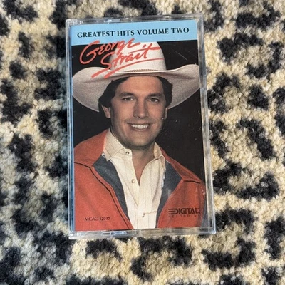 1987 George Straight, Greatest Hits Volume ДВЕ Кассеты, Кантри Ковбой 🤠 - Изображение 1 из 4