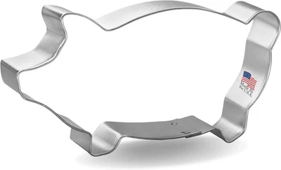 Marranitos Pig Cookie Cutter 5 Inch –Tin Plated Steel Cookie Cutters – Marranito - image 1 of 4