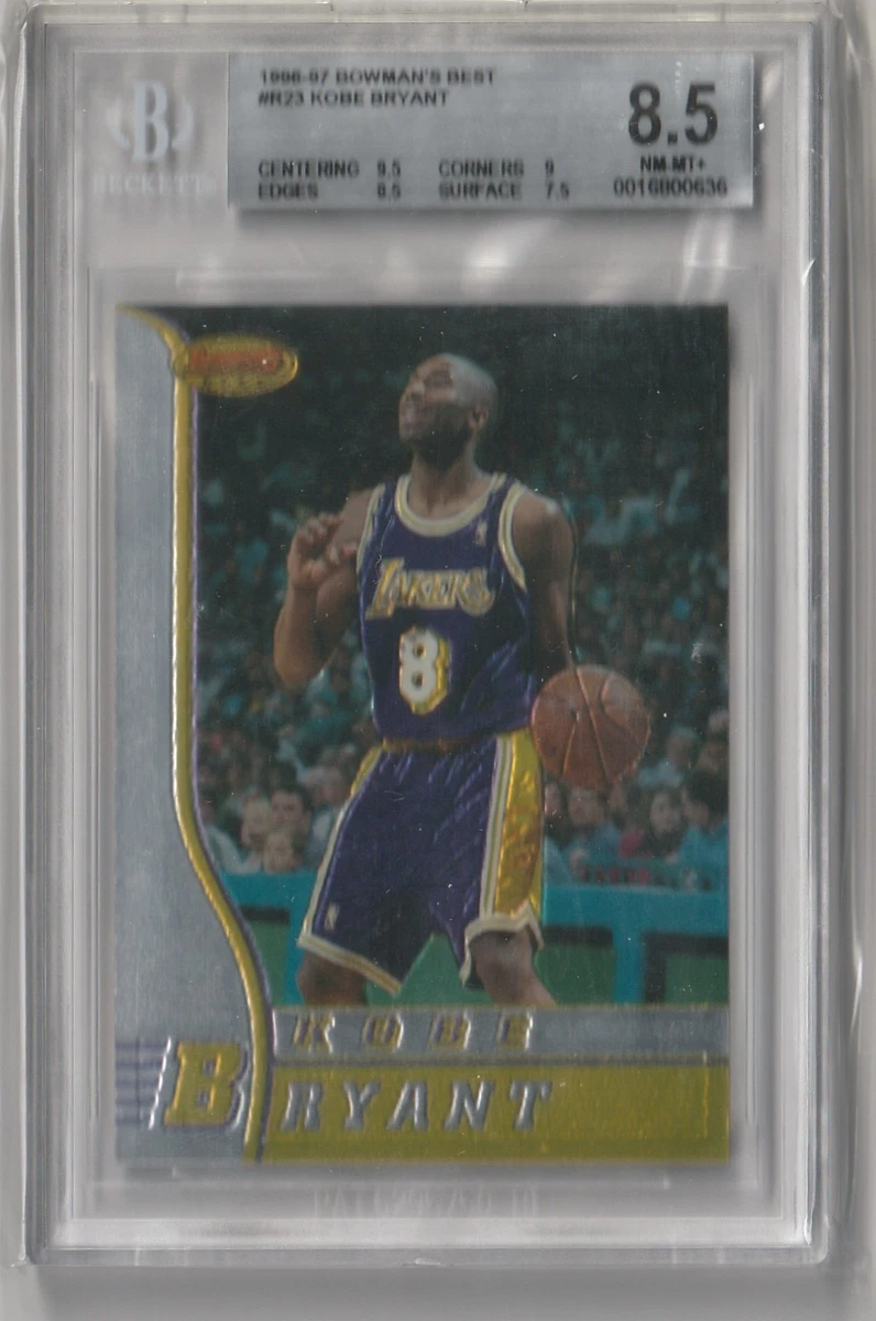 1996-97 Bowman's Best - Kobe Bryant #R23 for sale | eBay