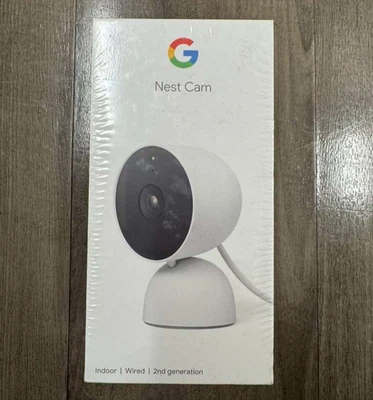 Google Nest Cam Indoor Wired 2nd Generation GJQ9T - Image 1 of 2