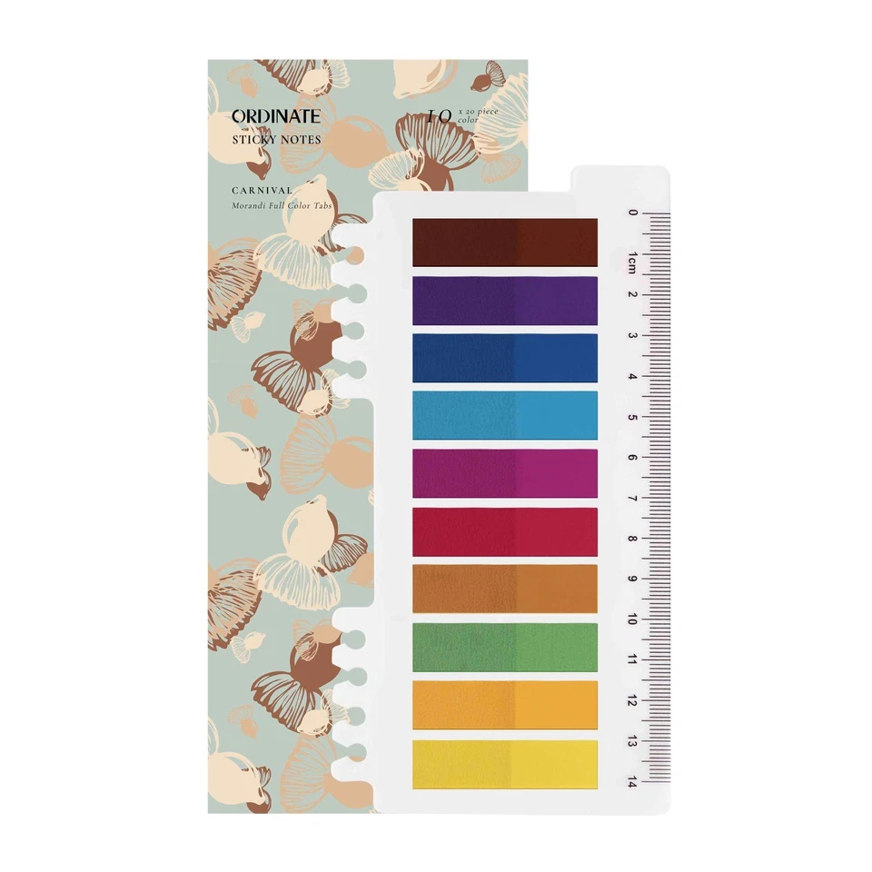 Carnival | Ordinate-Haftnotizen | Sticky Notes | Klebezettel mit Lineal - Bild 1 von 1