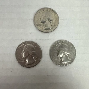 1984, Washington Quarter 3er Set - Bild 1 von 5