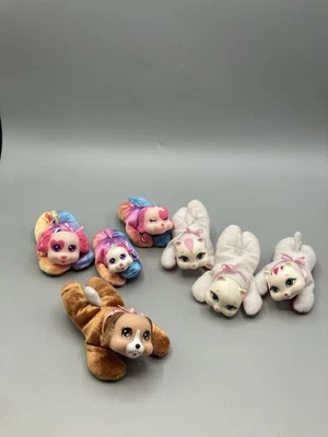 Vintage Lot of 7 Puppy Surprise Babies: 3 Kitty Babies + 4 Tie Dye Puppy Babies - Image 1 of 2