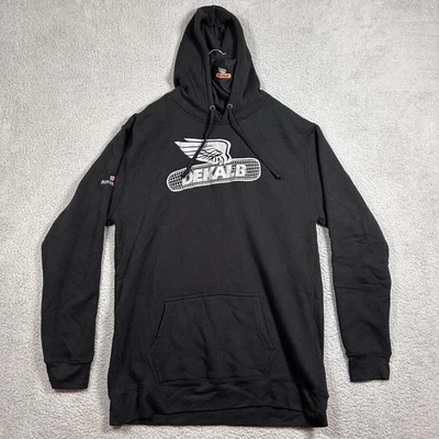 DEKALB толстовка с капюшоном мужской 2XL черный J Америка пуловер толстовка агрономия логотип XXL - Изображение 1 из 4