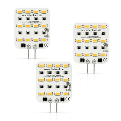 CARDANLIGHT EUROPE 3x TIZIO 35 Universal LED 6 Watt ERSATZLEUCHTMITTEL statt 35 / 50W !!