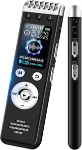 🎙️Hfuear 64GB Digital Voice Recorder with 3500Hours Recording 150H Battery Time - Picture 1 of 8