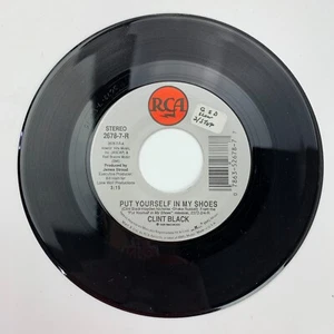 Clint Black Live and Learn / Put Yourself Record 45 RPM Vinyl - Picture 1 of 2
