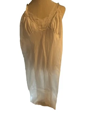 Lindsey Blake Mujer Blanco Poliéster Algodón Encaje Slip Talla 34 Foto 1 de 4