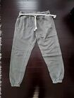 Youngla Light Greyish Green Mens Joggers Size L Relaxed Terry Jogger