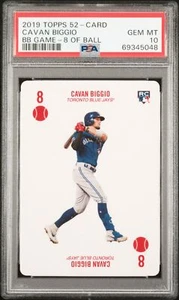 Juego de béisbol 2019 Topps 52 cartas Cavan Biggio RC PSA 10 - Imagen 1 de 2