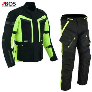 Herren Motorrad Touring Kombi Wasserdicht Biker Motorrad Textil Kombi Neu - Picture 1 of 5
