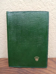 Rolex Genuine Wallet Card case 68.08.05 Color Green - Picture 1 of 5
