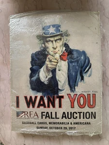 Sealed Robert Edward Auctions REA Baseball Card Sports Memorabilia Book 2017 - Picture 1 of 4