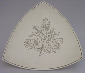 STANLEY G MORRIS SOLID STERLING SILVER ROSE DISH 1967 ENGLISH ARTS & CRAFTS - Picture 1 of 5