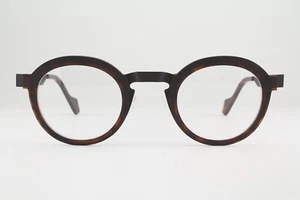 Authentic Anne et Valentin ODILON 9C16 47mm Matte Havana Black Glasses France - Picture 1 of 7