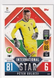 Topps Match Attax Road To Nations League 101 2022 N º Is 41 Peter Gulacsi - Imagen 1 de 1