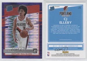 2020 Panini Donruss Optic Rated Target Purple Pulsar Prizm CJ Elleby Rookie RC